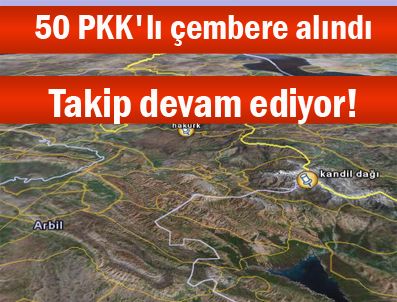 İnsansız hava araçlarının görüntü gönderdiği savaş uçakları mağaraları bombalıyor.