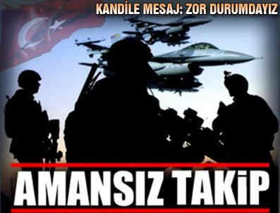 50 terörist dağda kıstırıldı