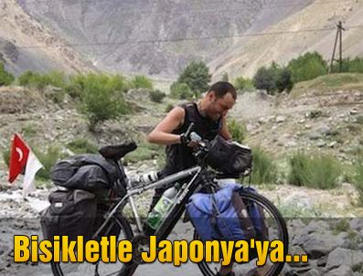 Bisikletle Türkiye'den Japonya'ya