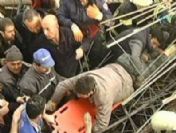 Nevşehir'de cami inşaatı çöktü: 1 ölü