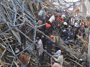 HASAN ÜNVER - Cami İnşaatındaki Göçük