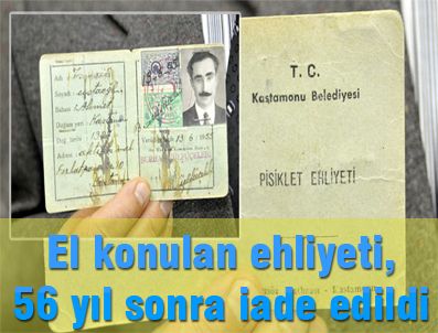 El konulan ''Pisiklet'' ehliyeti emin ellerde