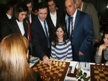 TURHAN AYVAZ - Dünya Bayanlar Satranç Turnuvası Mardin’de Başladı