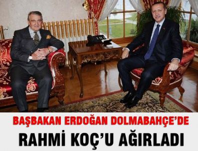 KıSıKLı - Başbakan Dolmabahçe'de Koç'u ağırladı