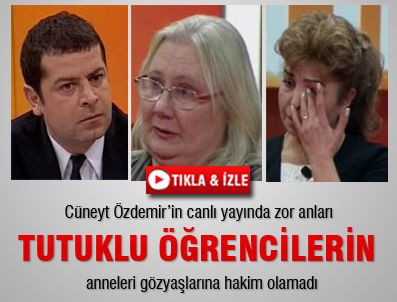 CÜNEYT ÖZDEMIR - Cüneyt Özdemir'in canlı yayında zor anları