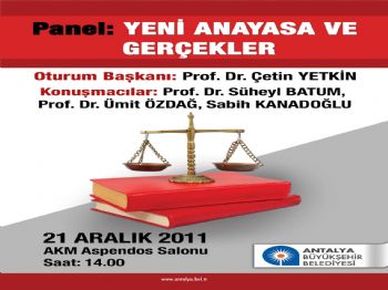 ÜMIT ÖZDAĞ - 'yeni Anayasa ve Gerçekler' Paneli