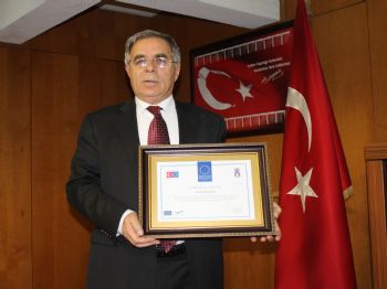 FEYZI BINGÖL - Fü Ab Bakanlığı'ndan Teşekkür Belgesi Aldı