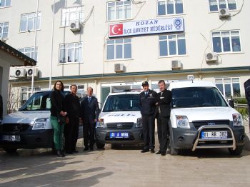 İZZETTIN SEVGILI - Kozan Emniyet Müdürlüğüne 3 Yeni Araç Alındı