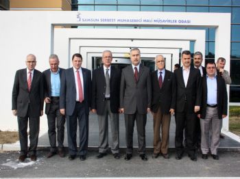 CEMAL YıLMAZ DEMIR - Milletvekili Demir, Samsun Smmmo’yu Ziyaret Etti