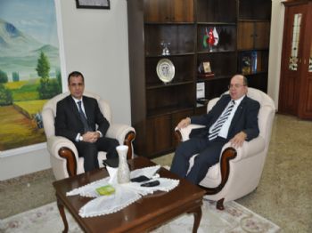 NAHÇıVAN - Nahçıvan Türkiye Başkonsolosu Ünal'dan İğdır Valiliğine Ziyaret
