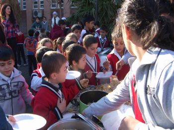 Silopi Koç İlköğretim Okulu'nda Pilav Günü Etkinliği