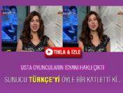 Usta oyuncular isyan etmekte haklıymış