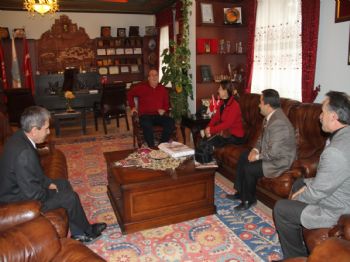 HASAN ÜNVER - Meslek Liselerinin Müdürlerinden Ünver'e Ziyaret