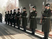 Muhafız ve Tören Taburu Meclis'e veda etti