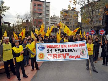 TÜRK TABIPLER BIRLIĞI - Nazilli’de Kesk'ten Hükümete Protesto
