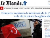 Erdoğan'ın resti Fransız basınında