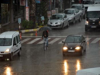 Ortaca'da Yağışlı Hava