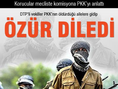 Korucular Meclis'te PKK'yı anlattı