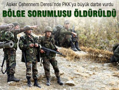 CUDI DAĞı - Şırnak'ta PKK'ya büyük darbe