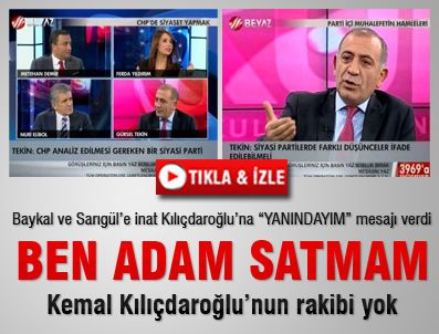 METEHAN DEMIR - Tekin: Kılıçdaroğlu'nun rakibi yok