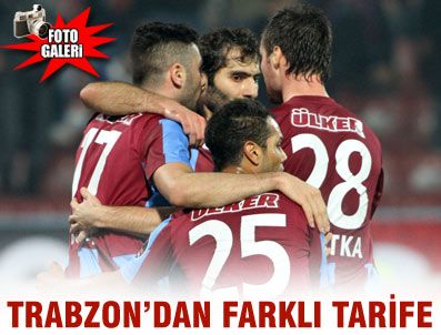 AVNI AKER STADı - Trabzon şeytanın bacağını kırdı