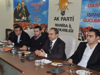 HALIL ÖZKAN - Ak Parti'li Gençler, Başkan Mersinli'yi Ağırladı
