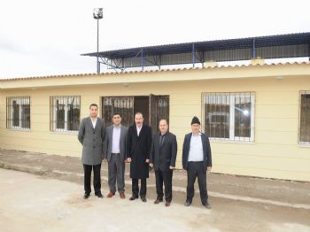 ALIKAHYA - Alikahya Stadı, Nevzat Doğan'ın Talimatıyla Yenilendi