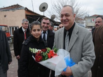 HACıHALILLER - Başkan Ergün'den Hacıhaliller Beldesine Ziyaret