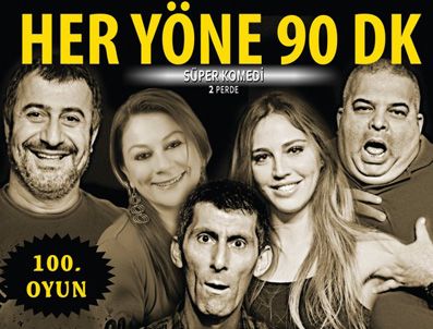 VEYSEL DİKER - Her Yöne 90 dakika oyunu isminin hakkını verdi