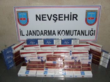 Jandarma 650 Paket Kaçak Sigara Ele Geçirdi