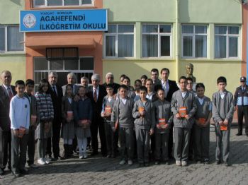 Sorgun'da 465  Öğrenciye Ttnet Vitamin Paketi Dağıtıldı