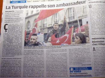 LE FIGARO - 'sözde Soykırımın' İnkarının Suç Sayılması Fransız Basınında