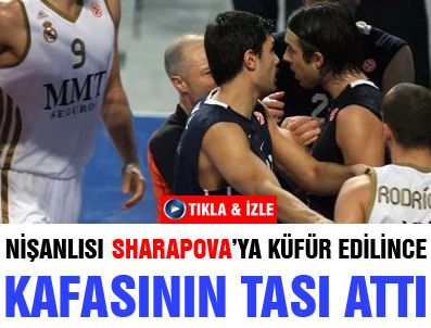 MARİA SHARAPOVA - Sharapova'ya küfür çılgına çevirdi