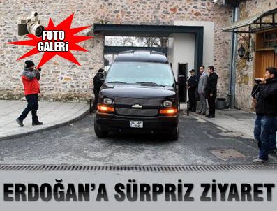 RIDVAN DİLMEN - Başbakan Erdoğan'a sürpriz ziyaret