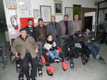 Tavşanlı'da 5 Engelli Tekerlekli Sandalye