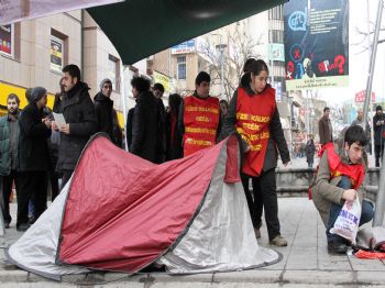 Başkent'te Füze Kalkanı Protestosu