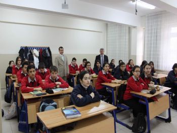 ATILLA GÜLSAR - Gülsar'dan Nilüfer İmkb Fen Lisesine Ziyaret