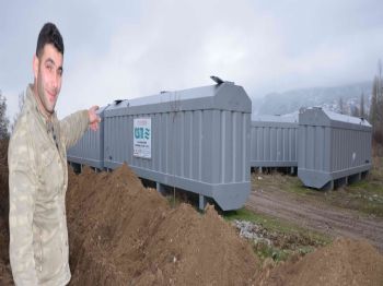 Çevreci Şirketten Afet Konutları İçin Arıtma Tesisi