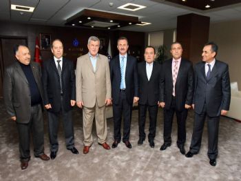 YAŞAR KESKIN - Gto'dan Başkan Karaosmanoğlu'na Teşekkür Ziyareti
