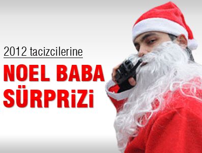 NOEL BABA - İstanbul'da Noel Baba polis