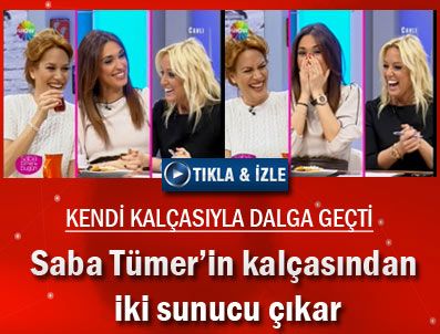 ZUHAL TOPAL - 'Saba Tümer'in kalçasından iki sunucu çıkar'