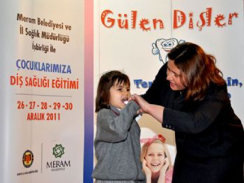 ÇALıKUŞU - Meram'da Gülen Dişler Projesi Başladı