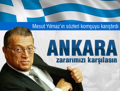 TANSU ÇILLER - Mesut Yılmaz Yunanistan'ı ayağa kadırdı
