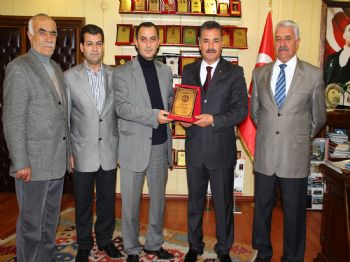 SUAT YıLDıZ - Alevi Kültür Derneklerinden Başkanlara Ziyaret