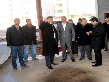 NURTEPE - Başkan Fadıloğlu İlçeye Yapılan Yatırımları Gezdi