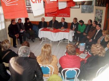 FIKRET AKOVA - Chp İl Başkanı Mavuk’dan Burhaniye’ye Teşekkür Ziyareti