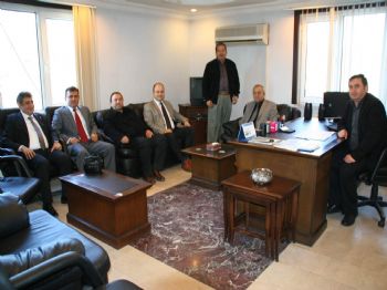 ÇAYDEĞIRMENI - Cilas Kauçuk'a Belediye Başkanlarından Ziyaret