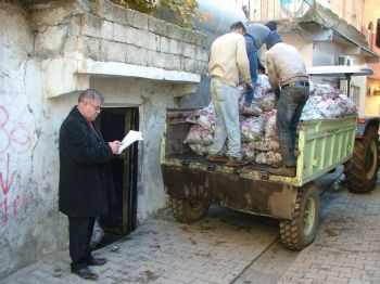 Cizre'de Kömür Dağıtımına Başlandı
