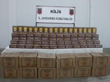 Kilis'te Kaçak Çay Operasyonu