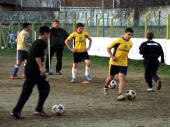 KARABIGA - Yeni Çanspor U14 Takımı Çalışmalarını Sürdürüyor